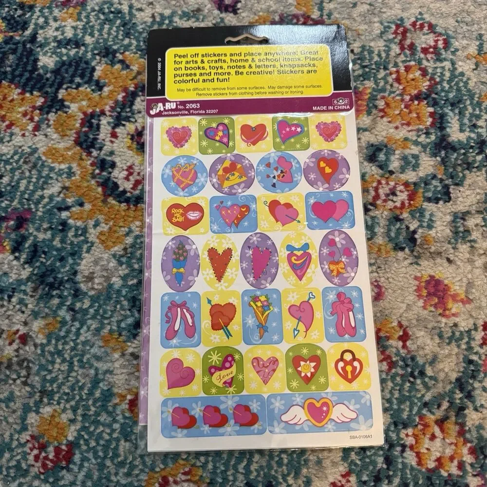 Vintage 2004‎ Lot of Stickers NEW Barbie Spongebob Dora Cute Scrapbooking Y2K